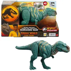 Mattel HTK76 - Jurassic World - Wild Roar - Majungasaurus 'Major' mit Sound
