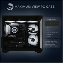 Sedatech Gaming-PC Ryzen 9 9900X3D 4,4 GHz 32 GB RAM 2 TB SSD Win 11