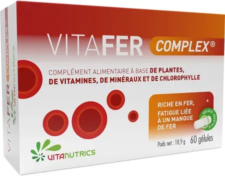 Vitanutrics Vitafer-Komplex 60 Kapseln