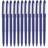 Helit H2512334 - Fineliner The Penxacta, StrichStärke 0, 5 mm, Schreibfarbe Blau, 12 Stück