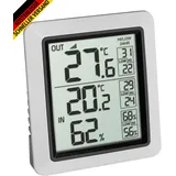 TFA Dostmann INFO Funk-Thermometer Inkl. Außensender, 30.3065.02, Zur Ermittlung