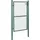 Wiesenfield Gartentor 107,5 x 196 cm Grün/Metall