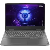 Lenovo LOQ Gen 8 Gaming-Laptop, 39,6 cm (15,6 Zoll), FullHD (Intel Core i5-12450H, 16 GB RAM, 512 GB SSD, NVIDIA GeForce RTX 4050, 6 GB, ohne Betriebssystem), Grau, spanische QWERTY-Tastatur