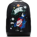 Nike Brasilia Backpack (18L), black/black/white