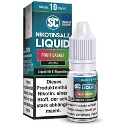 Fruit Basket 10ml NicSalt Liquid by SC 10ml / 10mg