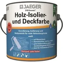 J Jaeger Kronen 319 Holz-Isolier- + Deckfarbe seidenglänzend 5 L
