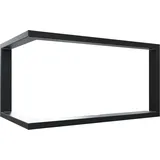 Kratki Moderner dekorativer Stahlrahmen für den Kaminofen Nadia 14 L BS G