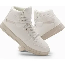 Ombre Clothing Herren-Stiefeletten Kayode weiß 43 - Weiß - 43