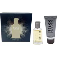BOSS Duft-Set Boss Bottled, 2-tlg., EdT 50ml und ShowerGel 100ml for him silberfarben