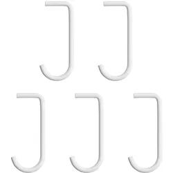 String - Haken für Metallboden, weiß (5er-Set)