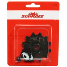 SunRace Schaltrolle 12 Zähne Schaltrolle Schwarz/Silber Einheitsgröße