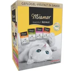 Miamor Ragout Royale, Multibox Sauce Geflügel 12x100g