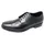 CLARKS Herren Howard Walk Oxford, Schwarzes dunkelschwarzes Leder, 41 EU