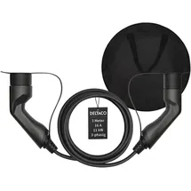 deltaco EV-321B Ladekabel Typ 2 3 m
