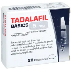Tadalafil Basics 5 mg Filmtabletten 28 St