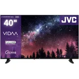 JVC Fernseher 40 Zoll Smart TV VIDAA Full HD HDR Fernseher mit Triple-Tuner, LED TV LT-40VDF2555