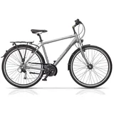 Airtracks 28 Zoll Herren Trekking Fahrrad AREAL VB Trekkingrad 24 x Gang Shimano ALIVIO dunkelgrau 56 CM