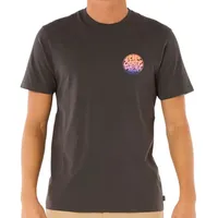 Rip Curl Wettie Passage Icon T-Shirt 2025 washed black