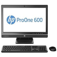 HP 600 G1 All-in-One Desktop-PC ohne Touchscreen 21,5 Zoll (54,6 cm) schwarz (Intel Core i5, 4 GB RAM, 500 GB, Intel HD Graphics 4600, Windows 8.1 Pro)