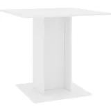 vidaXL Esstisch 80 x 75 x 80 cm weiß