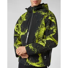 Plein Sport Jacke limette | schwarz XL