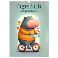 Calvendo Tierisch abgefahren (Wandkalender 2026 DIN A3 hoch), CALVENDO