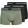 JACK & JONES JACTIMOTHY SOLID TRUNKS schwarz/blue XL 3er Pack