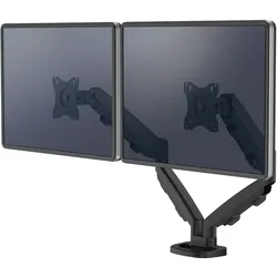 Fellowes Monitorarm Eppa 2 Monitore Tischklemme schwarz Packung mit 2 Stück