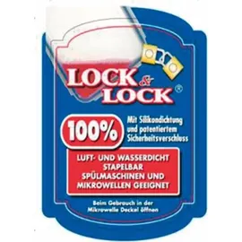Lock & Lock Vorratsdose rechteckig transparent 15,1 x 10,8 x 18,5 cm 1,8 l
