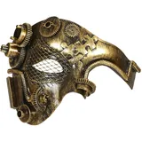 Widmann Steampunk Halbmaske Unisex Einheitsgröße