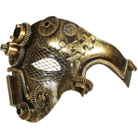 Widmann Steampunk Halbmaske Unisex Einheitsgröße