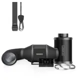 AC Infinity Luftfilter-Set PRO T4 100mm, 350 m3/h