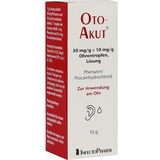 InfectoPharm Arzneimittel und Consilium Otoakut 50 mg/g + 10 Mg/g Ohrentropfen Lösung
