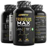 German Elite Nutrition Tribulus Max - 180 Kapseln - 750 mg - 95% Saponine