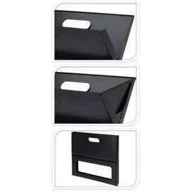 Klappbarer Grill schwarz