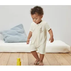 Tchibo - Kurzer Baby-Schlafanzug - Baby - Gr. 74/80 - creme/print
