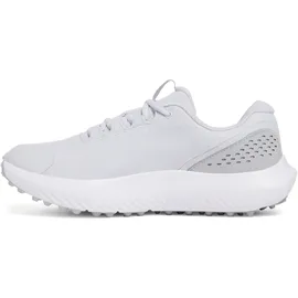 Under Armour Surge Golfschuhe Herren 014 - halo gray/halo gray/metallic silver 43