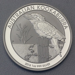 Silbermünze 1oz Kookaburra 2016 (Australien)