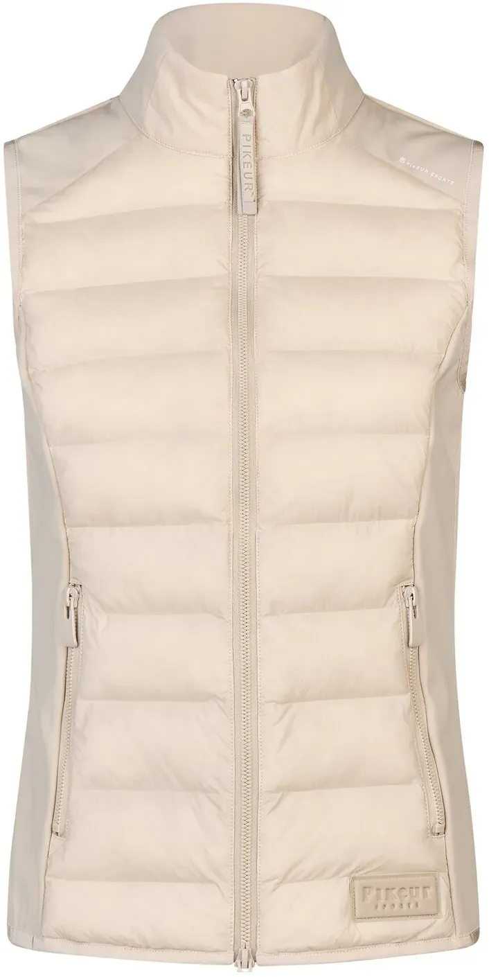 PIKEUR Sports Hybridweste mit Stehkragen pale grey 42