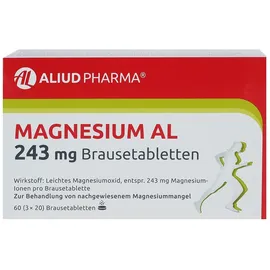 Aliud Magnesium AL 243 mg Brausetabletten 60 St.