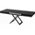 WFL GROUP Couchtisch Cavetta U Schwarz Holz 120 x 76 x 80 cm