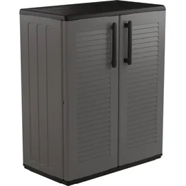 Artplast Schuhschrank 68 x 84 x 37 cm Dunkelgrau / dunkelgrau