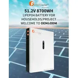 8,7 kWh 48V Speicher PV Solar LiFePO4 Lithium Stromspeicher Akku 51.2V 170Ah Neu