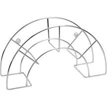 Sauvic Schlauchhalter 46,5 x 24 x 16,5 cm Edelstahl silber