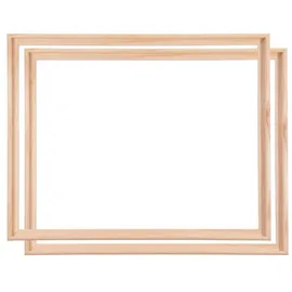ghibfbt Schattenfugenrahmen Braun 30x40 cm 2er Set