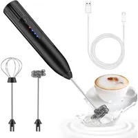 Milchaufschäumer Elektrisch Stab,Usb Wiederaufladbar ​Milchschäumer,Melektrische