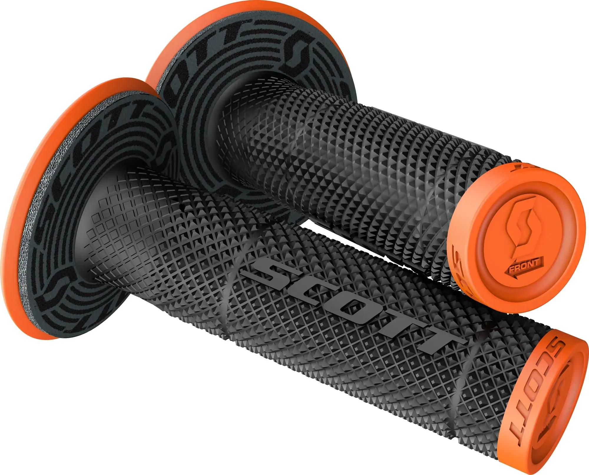 Scott SX II Plus Donut Motocross Griff, schwarz-orange