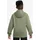 Nike Kinder Kapuzenpullover Club Fleece Big Kids Hoodie FD3000-386 137-147 - Oil Green/White - 137-147