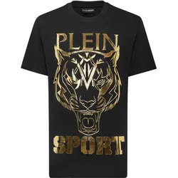PLEIN SPORT Herren Shirt TIGER, Gold, 4XL