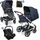 ABC-Design ABC Design 3in1 Kombi-Kinderwagen-Set Timbo 4 mit Babywanne,